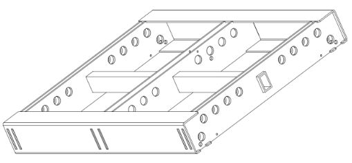 WP XLA-308X common fly frame black