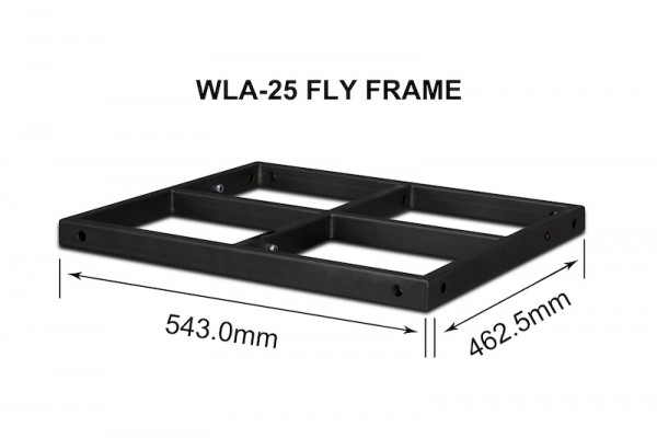 WP WLA-25 fly frame black