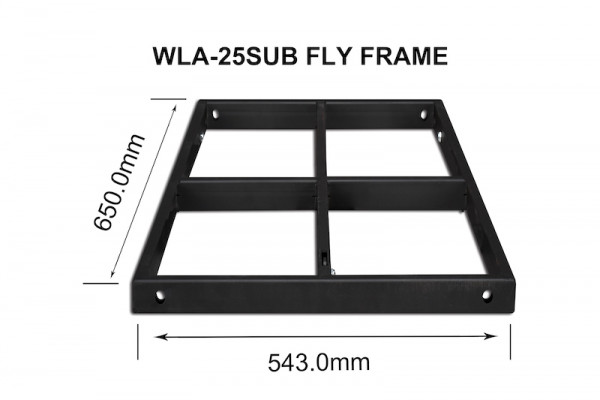 WP WLA-25 SUB fly frame black